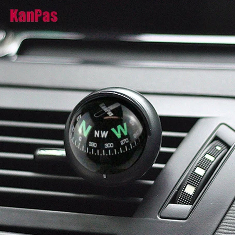 Multi-Use LED Compass Ball for Car Dashboard, Boat, and Outdoor Navigation – Compact & Easy-to-Read