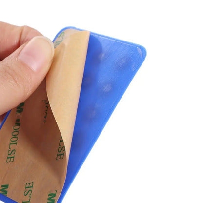 2-Pack Double-Sided Silicone Suction Pads – Adhesive Mobile Phone Fixture with Strong Suction Cups for Repair & Mounting