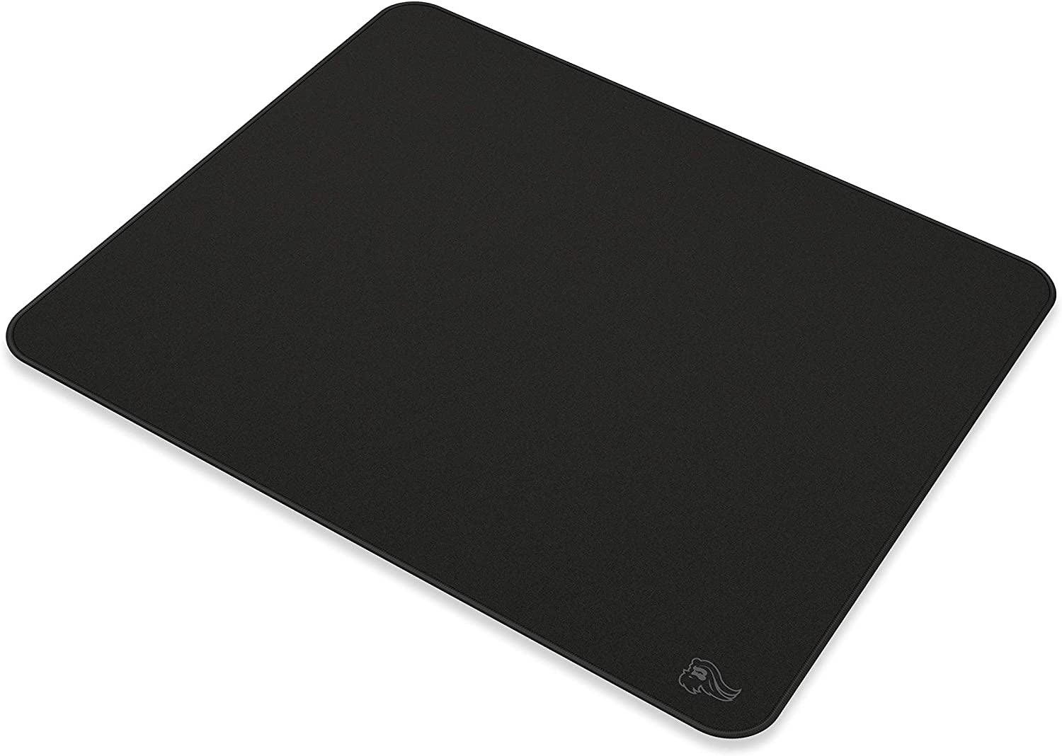 Large Gaming Mouse Pad – Stealth Edition | Premium Black Cloth with Stitched Edges | Smooth Precision Surface | 11" x 13" (G-L-Stealth)