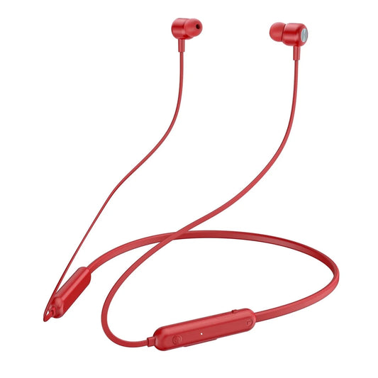 Bluetooth 5.3 Wireless Earbuds, IPX7 Waterproof Sport Headphones with 12H Playtime, Noise Isolating Stereo Sound Earphones for Running, Workout, Gym – Red