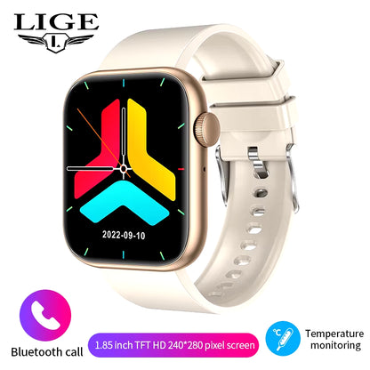 2025 Smartwatch with Wireless Charging | Bluetooth Calling Fitness Tracker for Men & Women | Customizable Watch Faces Smart Fitness Bracelet