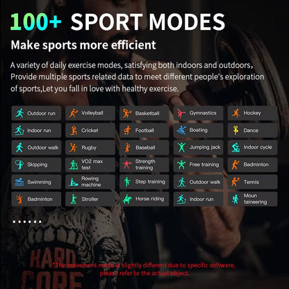 2025 Smartwatch with Wireless Charging | Bluetooth Calling Fitness Tracker for Men & Women | Customizable Watch Faces Smart Fitness Bracelet