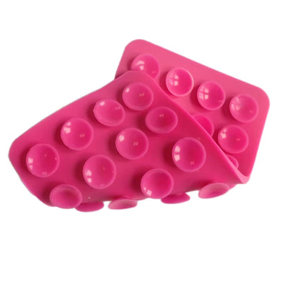 Double-Sided Silicone Suction Cup Pad – Strong Adhesive Rubber Mount for Mobile Phone Repair & Fixture Support