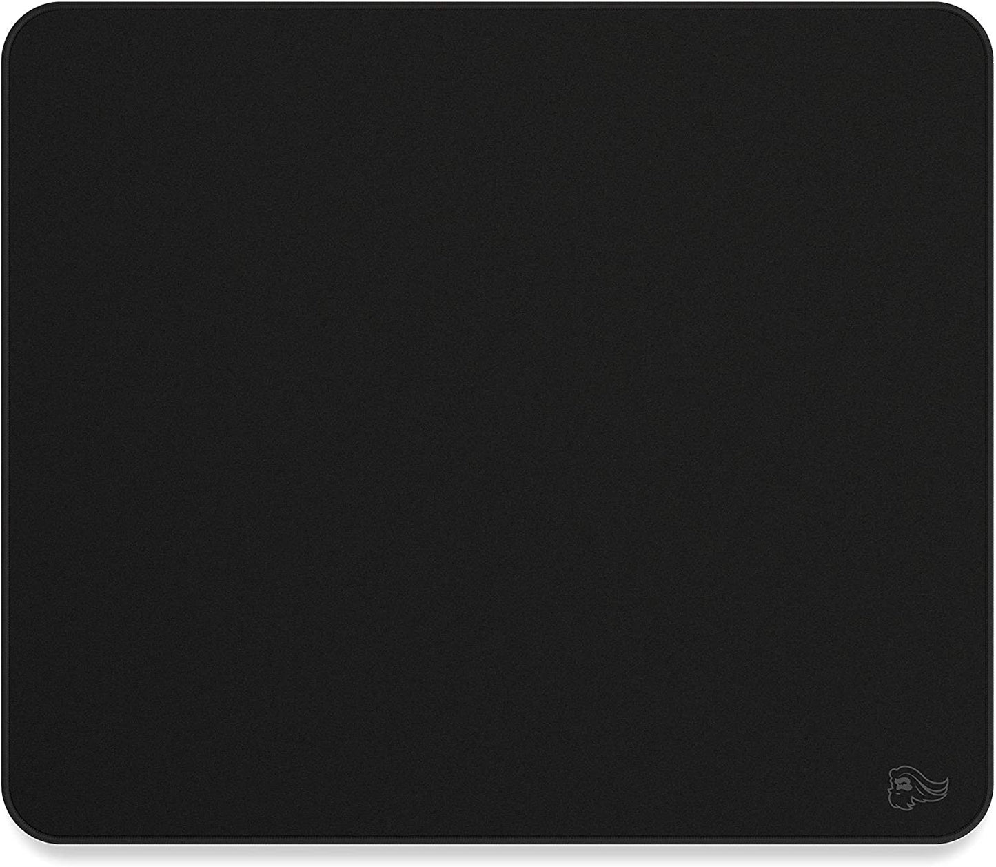 Large Gaming Mouse Pad – Stealth Edition | Premium Black Cloth with Stitched Edges | Smooth Precision Surface | 11" x 13" (G-L-Stealth)