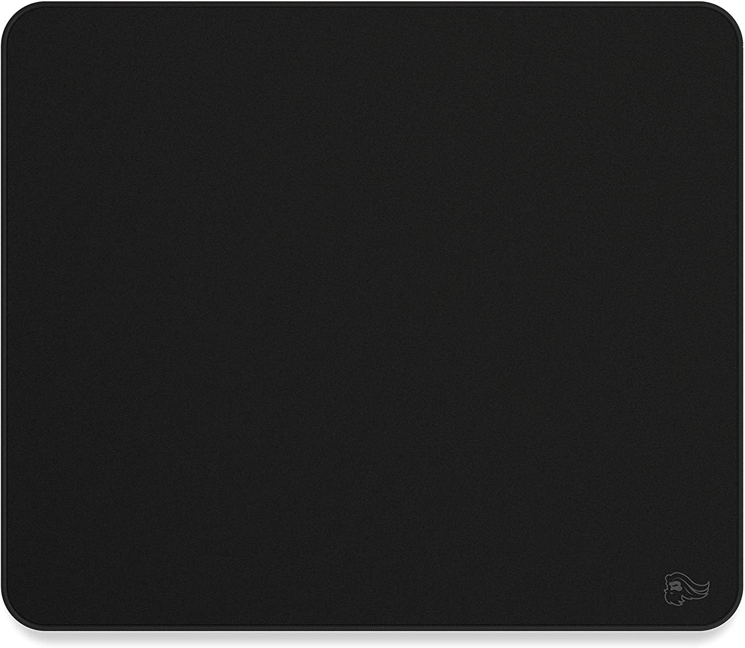 Large Gaming Mouse Pad – Stealth Edition | Premium Black Cloth with Stitched Edges | Smooth Precision Surface | 11" x 13" (G-L-Stealth)