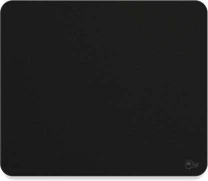 Large Gaming Mouse Pad – Stealth Edition | Premium Black Cloth with Stitched Edges | Smooth Precision Surface | 11" x 13" (G-L-Stealth)