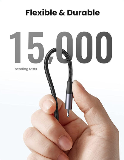 USB-C to Lightning Cable 6FT [Apple MFi Certified] – Fast Charging Cord Compatible with iPhone 14/13/12/11/XS/XR/X/8 Series, iPad, AirPods Pro & More