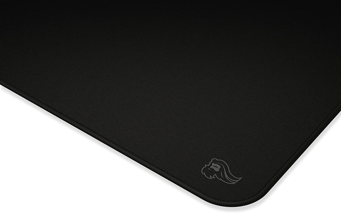 Large Gaming Mouse Pad – Stealth Edition | Premium Black Cloth with Stitched Edges | Smooth Precision Surface | 11" x 13" (G-L-Stealth)