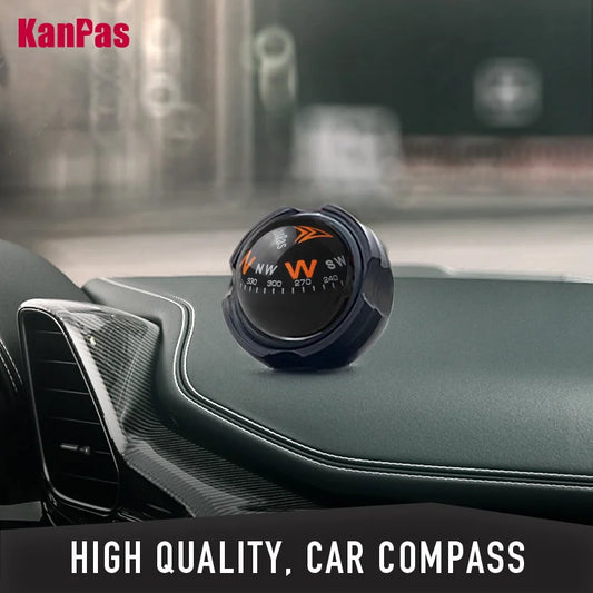 Multi-Use LED Compass Ball for Car Dashboard, Boat, and Outdoor Navigation – Compact & Easy-to-Read