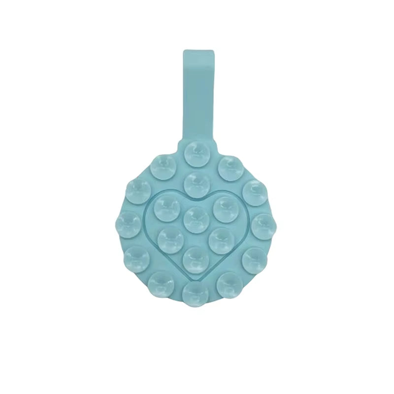 Double-Sided Silicone Suction Cup Pad – Strong Adhesive Rubber Mount for Mobile Phone Repair & Fixture Support