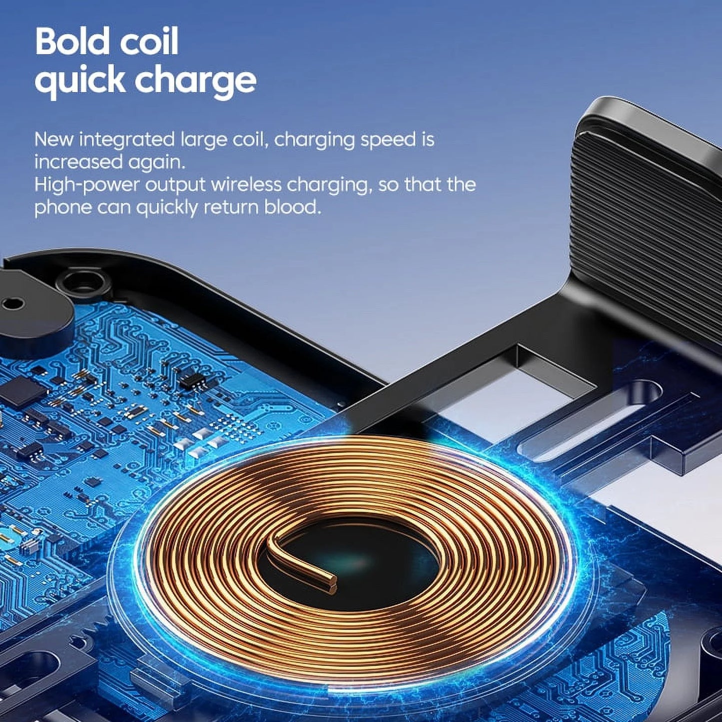 15W Wireless Car Charger Mount – Fast Qi Charging Auto-Clamping Phone Holder for Air Vent, Compatible with iPhone 14/13/12/11/X & Samsung Galaxy S22/S20/S10/S9/Note 20/10/9