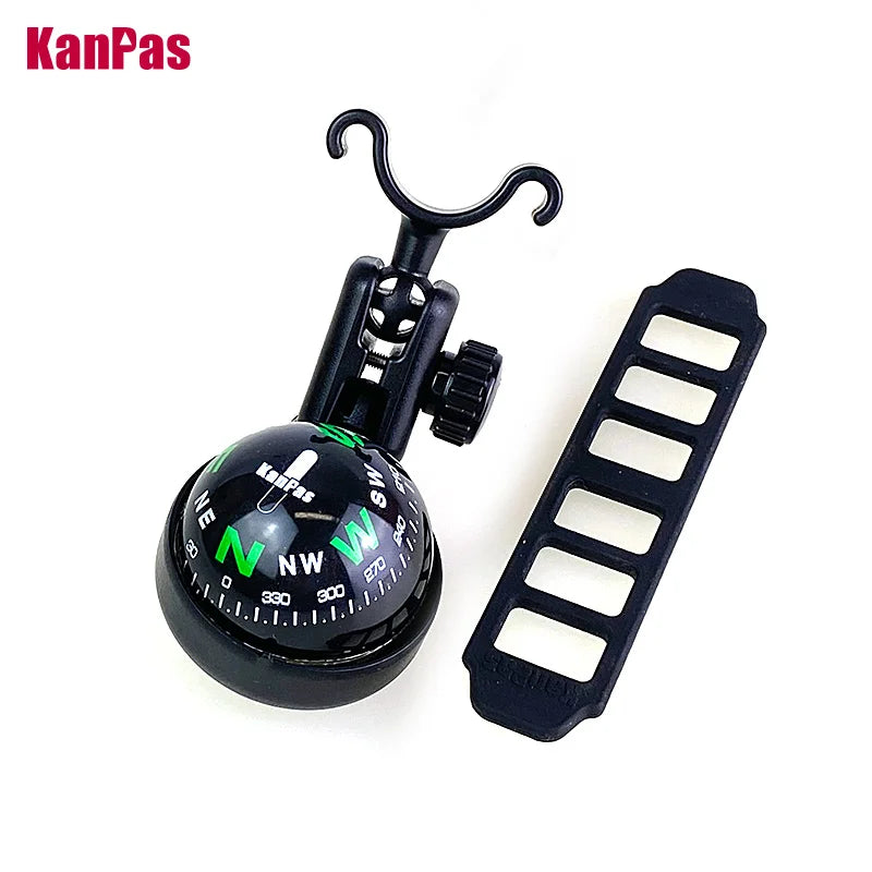 Multi-Use LED Compass Ball for Car Dashboard, Boat, and Outdoor Navigation – Compact & Easy-to-Read
