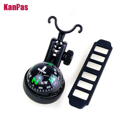 Multi-Use LED Compass Ball for Car Dashboard, Boat, and Outdoor Navigation – Compact & Easy-to-Read