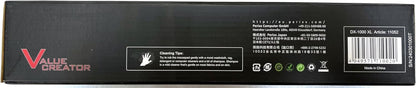 DX-1000XL Waterproof Gaming Mouse Pad – XL 15.75 x 12.6" Non-Slip Mouse Mat with Stitched Edges & Rubber Base – Extended Desk Pad for Laptop & Desktop, Black