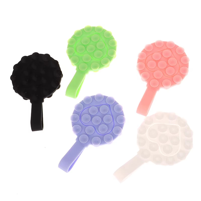 Double-Sided Silicone Suction Cup Pad – Strong Adhesive Rubber Mount for Mobile Phone Repair & Fixture Support