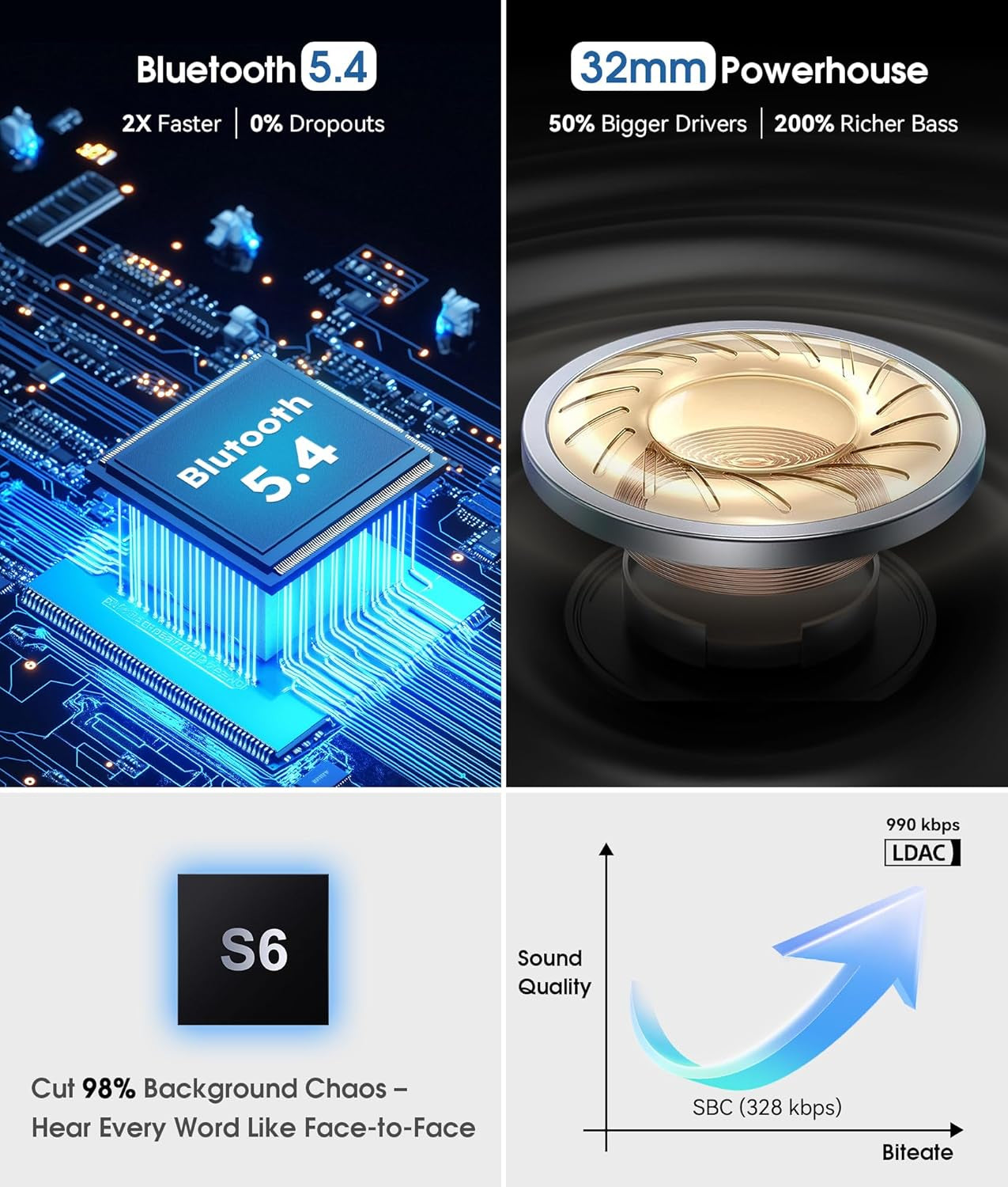 Bluetooth 5.4 Sleep Headphones Headband – Wireless Music Eye Mask with HD Stereo Speakers, Ultra-Soft Sleep Earbuds for Side Sleepers, Travel, Running, Yoga – Ideal Gift for Men & Women