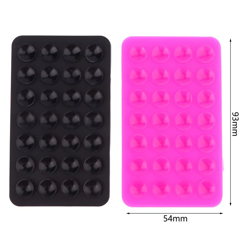 Double-Sided Silicone Suction Cup Pad – Strong Adhesive Rubber Mount for Mobile Phone Repair & Fixture Support