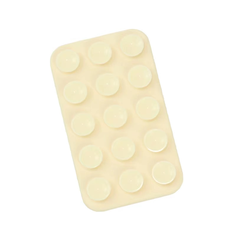 Double-Sided Silicone Suction Cup Pad – Strong Adhesive Rubber Mount for Mobile Phone Repair & Fixture Support