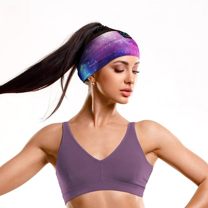 Bluetooth Sleep Headphones Headband – Wireless Music Headband with Ultra-Thin HD Stereo Speakers for Side Sleepers, Sports, Yoga, Travel & Relaxation