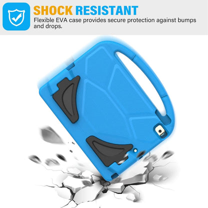 Kids Case for Ipad 9Th/8Th/7Th Gen - Ipad 10.2 Inch Case with Built-In Screen Protector, Durable Shockproof Handle Stand, Blue