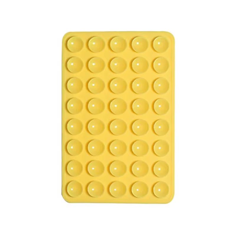 Double-Sided Silicone Suction Cup Pad – Strong Adhesive Rubber Mount for Mobile Phone Repair & Fixture Support