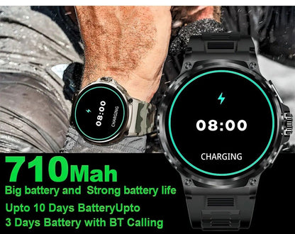 1.85" Ultra HD Smartwatch with GPS & Bluetooth Calling, Fitness Tracker with Heart Rate, Sleep & Health Monitoring, Sports Smart Watch for Men Women, Ideal Gym Gift