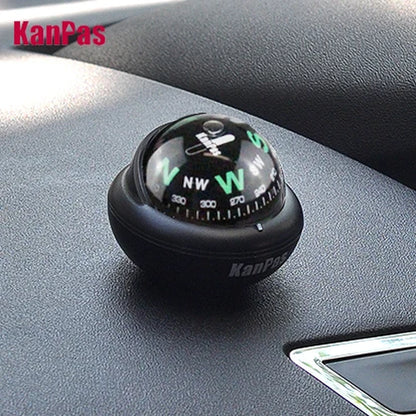 Multi-Use LED Compass Ball for Car Dashboard, Boat, and Outdoor Navigation – Compact & Easy-to-Read